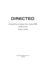 Directed Electronics 2102T Owner's manual