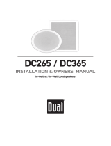 Dual DC265C User manual