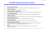 Chevrolet 1999 User manual
