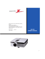 Zenith LXG-120 Owner's manual