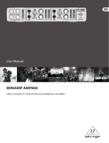 Behringer AMP800S User manual