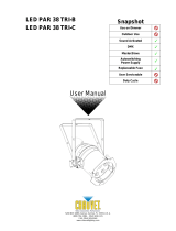 Venue Lighting Effects LED PAR 38 TRI-B User manual
