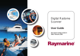 Raymarine Digital Radome RD418D User manual
