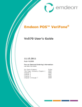 Emdeon VeriFone Vx570 Owner's manual