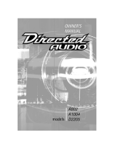 Directed Electronics A802 User manual