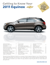Chevrolet 2011 Equinox User manual