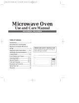 Maytag MCO165UW Owner's manual