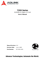 ADLINK Technology 72XX Series User manual