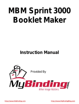 MyBinding MBM Sprint 3000 User manual