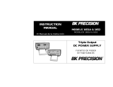 B&K Precision 1651A User manual