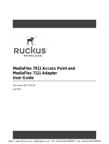 Ruckus Wireless MediaFlex 7111 User manual