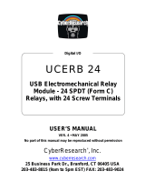CyberResearch UCERB 24 User manual