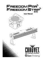 Chauvet Freedom Par User manual