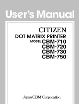 CBM CBM-730 User manual