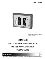 Altinex DA1917SX User manual