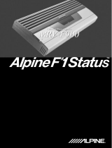 Alpine MRV-F900 - Amplifier User manual