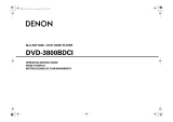 Denon DVD-3800BDCI User manual