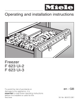 Miele F 623 Ui-2 User manual