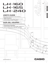 Casio LK-165 User manual