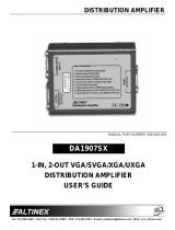 Altinex DA1907SX User manual