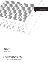 Cambridge Audio azur 551R User manual