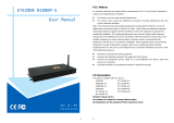 EYEZONE B1080P-5 User manual