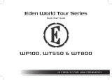 Eden WT-550 World Tour Series Quick start guide