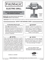 Fire Magic 015 Series Installation guide