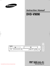 Samsung DVD-V9090 User manual