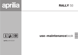 APRILIA RALLY 50 - 2002 User manual