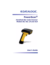 Datalogic POWERSCAN SR User manual