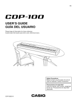 Casio CDP-100 User manual