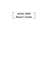 DEI Avital G3000 7/01 Owner's manual