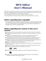 Yamaha MTX3 User manual