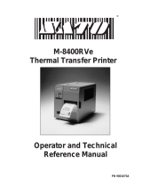 SATO M-8400RVe User manual