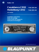 Blaupunkt CASABLANCA CD52 US Owner's manual