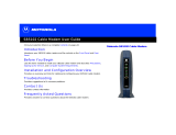 Motorola SURFboard SB5102 User manual