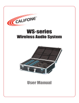 Califone 10-Person Tour Group System User manual