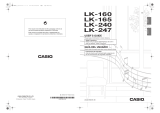 Casio LK-165 Owner's manual