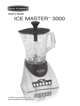 West Bend ICE MASTER 1000 User manual