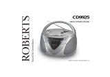 Roberts Radio CD9925 User manual
