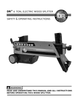 Country Home Products 6-TON ELECTRIC WOOD SPLITTER User manual