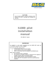 Simrad H1000 User manual