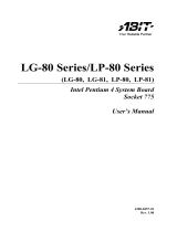 Abit LG-80 LP-80 Owner's manual