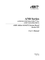Abit AN8 SLI User manual