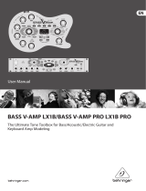 Behringer BASS V-AMP PRO LX1B PRO User manual