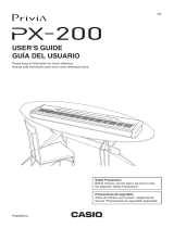 Yamaha PX-200 User manual