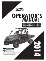 Arctic Cat 2015 WILDCAT SPORT User manual