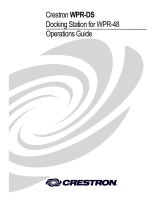 Crestron WPR-DS User manual