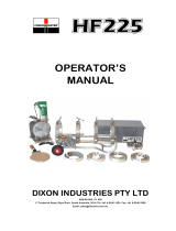 Dixon HF225 User manual